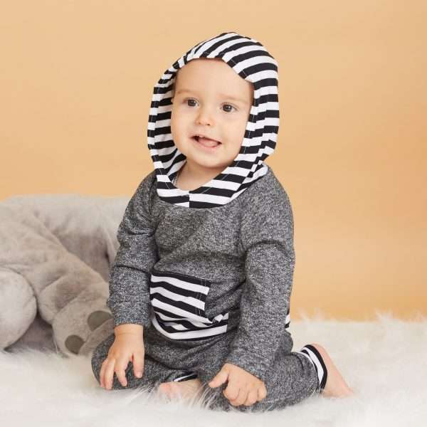 Stripe Gray Tracksuit | Winter | Fall | - Image 3