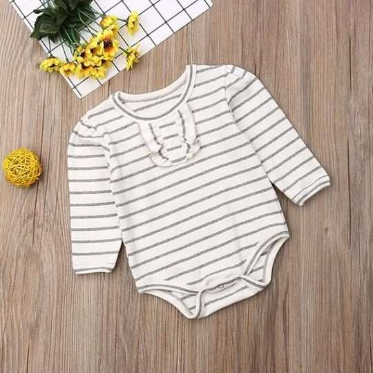 Bodysuit Boy Girl Long Sleeve One Piece Jumpsuit