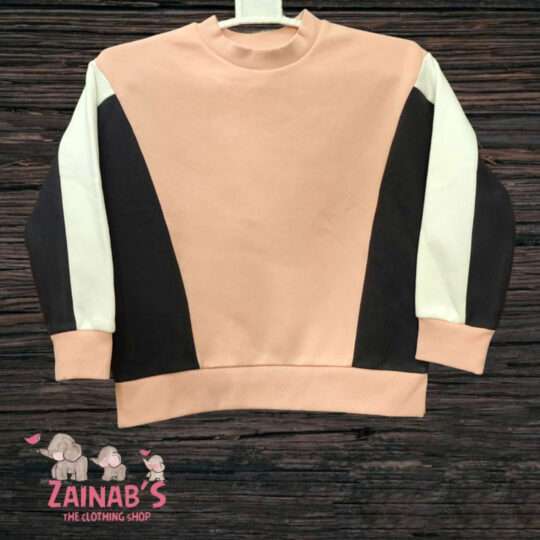 Pink Black and White Fleece Shirt