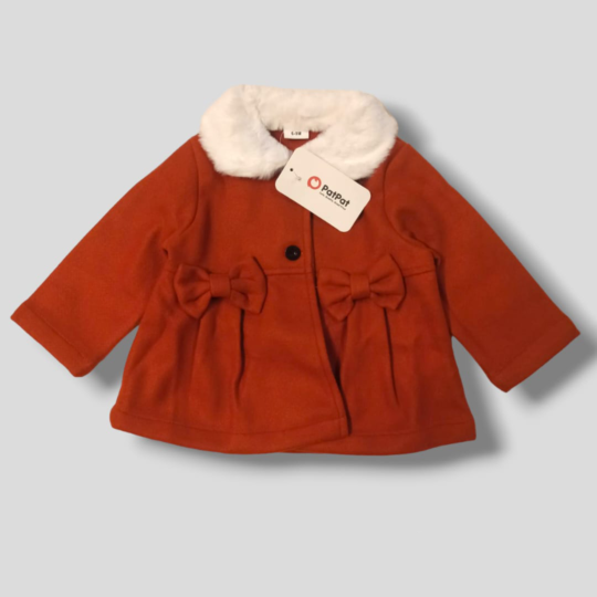 Princess Coat with Faux Fur Collar