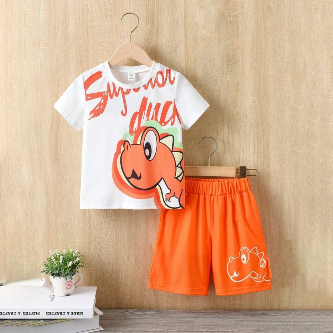 2-Piece Dino Delight Summer Set