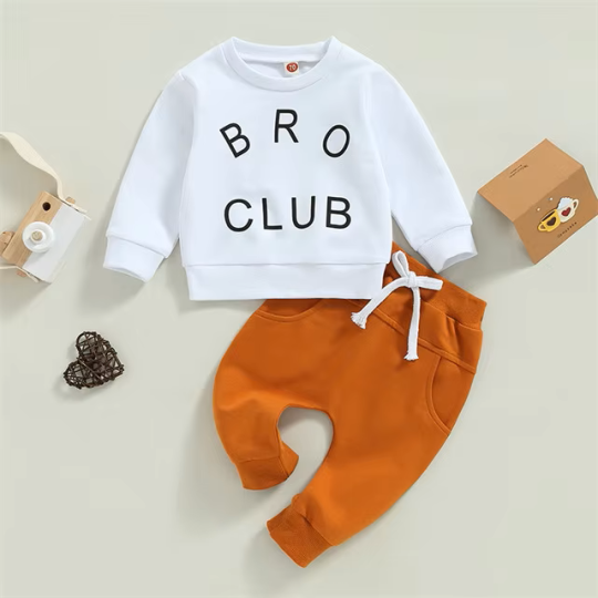 2 Piece Bro Club Toddler Outfit