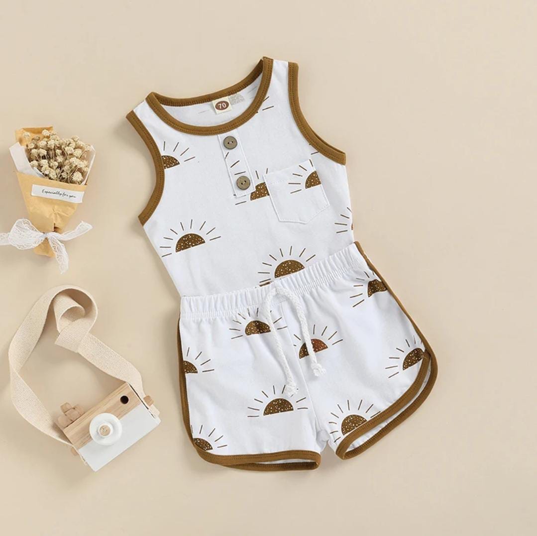 2-Piece Sunshine Sleeveless set