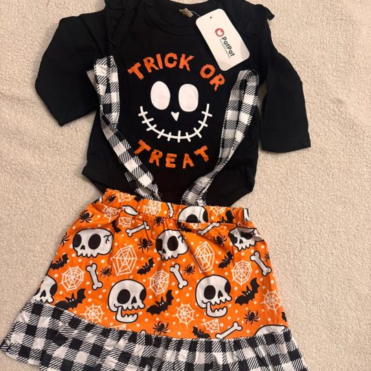 3-Piece Halloween Trick or Treat Outfit for Toddlers