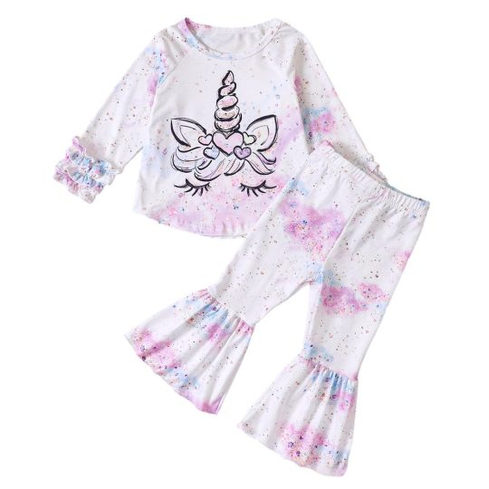 2-Piece Unicorn Dreams Pajama Set