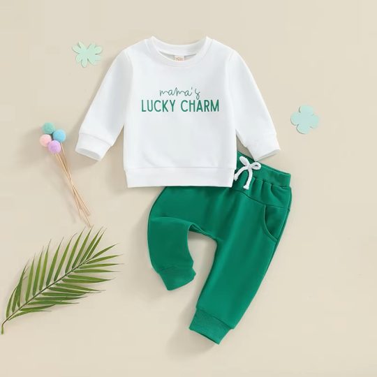 2-Piece Mama's Lucky Charm Outfit