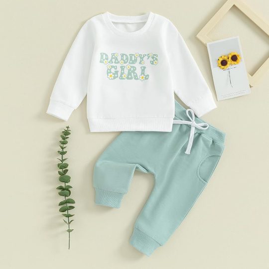 2-Piece Daddy's Girl Outfit Set