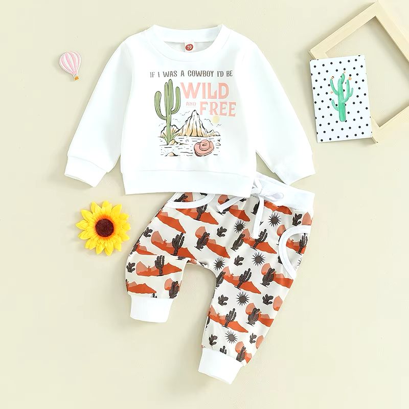 2-Piece Wild and Free Cowboy Outfit