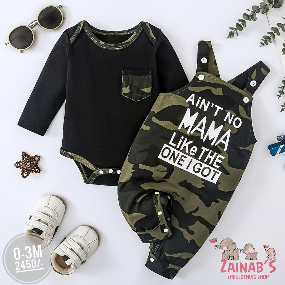 2-Piece "Ain't No Mama Like the One I Got" Baby Outfit