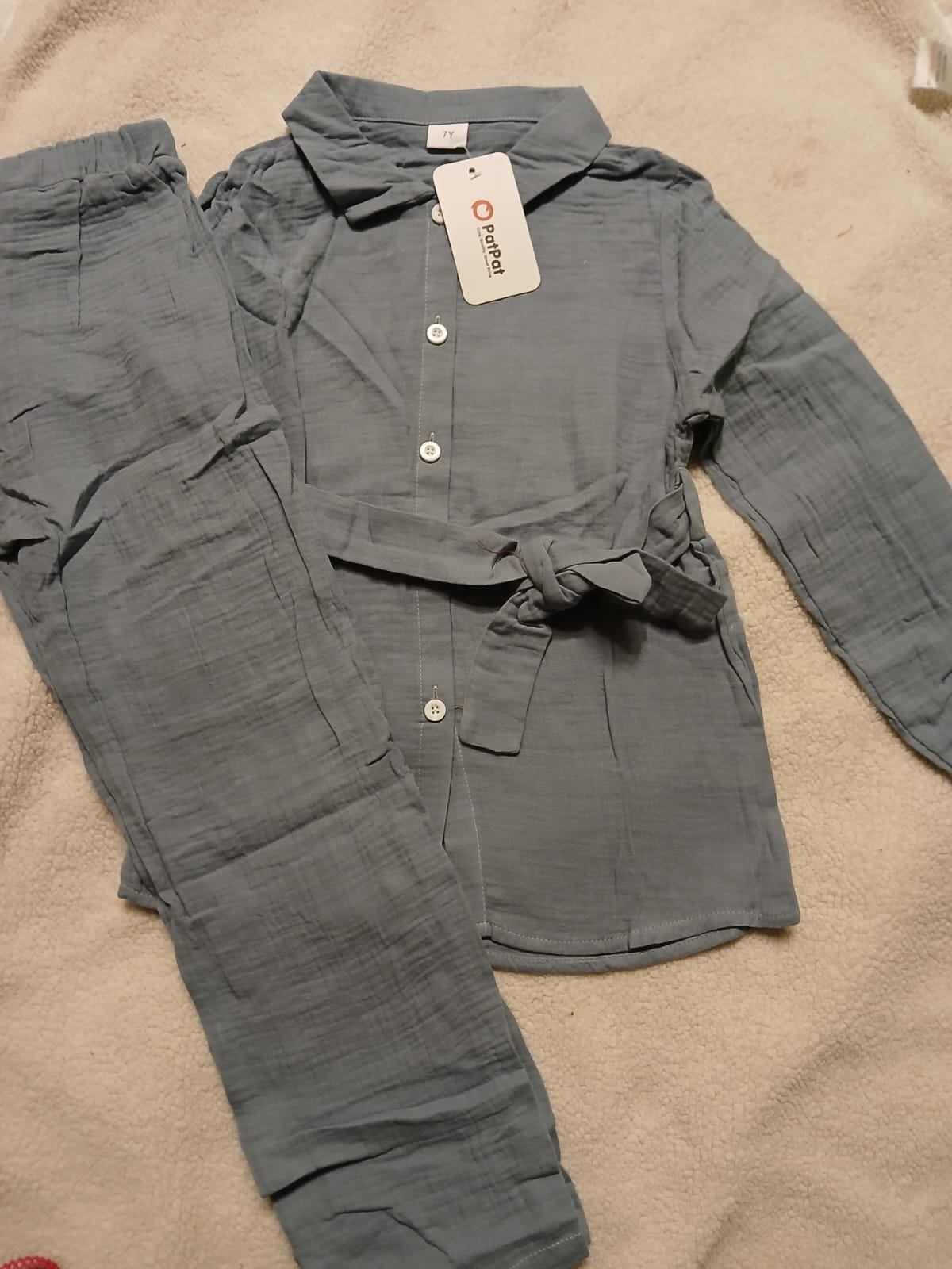 2- Piece Kids' Soft Cotton Pajama Set