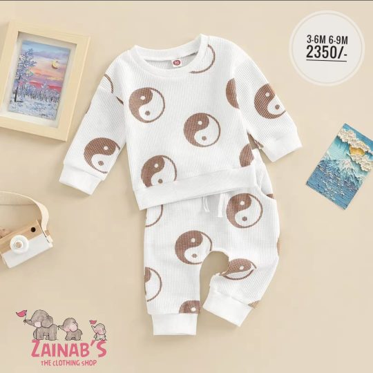 2-Piece Yin-Yang Baby Outfit
