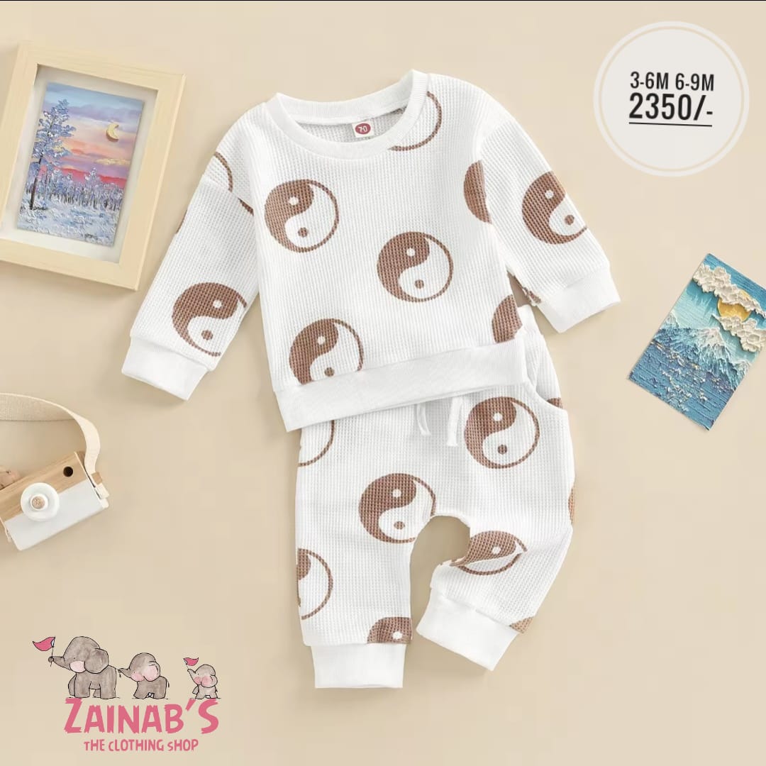 2-Piece Yin-Yang Baby Outfit