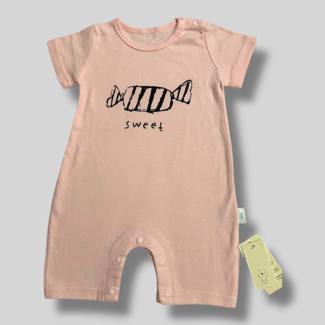 Sweet Candy Baby Romper