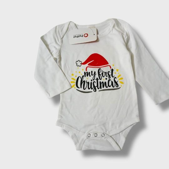 My First Christmas Baby Onesie