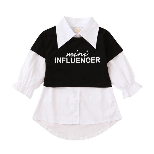 Mini Influencer Layered Shirt