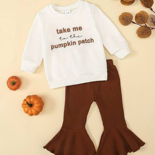 2-Piece Pumpkin Patch Outfit