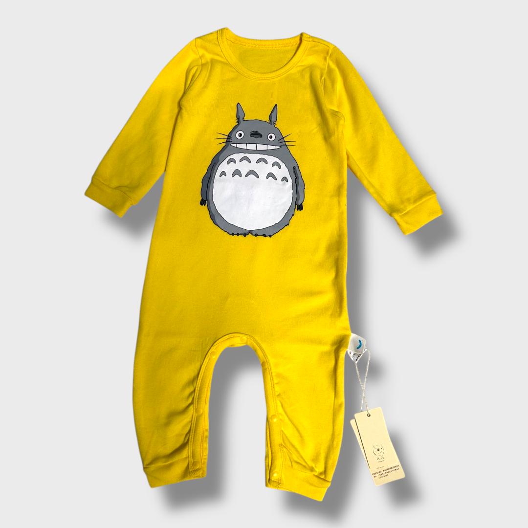 Yellow Kitty Baby Onesie