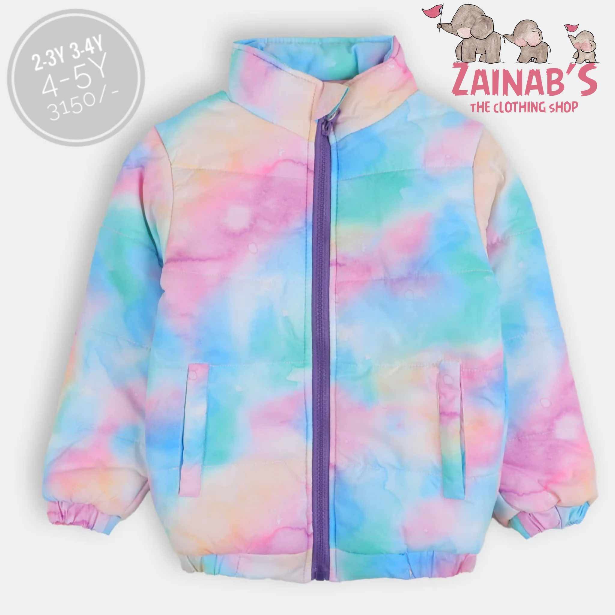 Pastel Tie-Dye Jacket